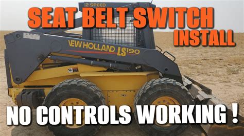 320 deere skid steer seat sensor replacement|skid steer seat belt problems.